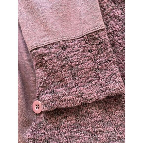 Anthropology Saturday Sunday Women's M Purple Open Duster Cardigan - Picture 7 of 9